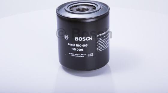 BOSCH 0 986 B00 005 - Маслен филтър vvparts.bg