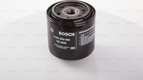 BOSCH 0 986 B00 006 - Маслен филтър vvparts.bg