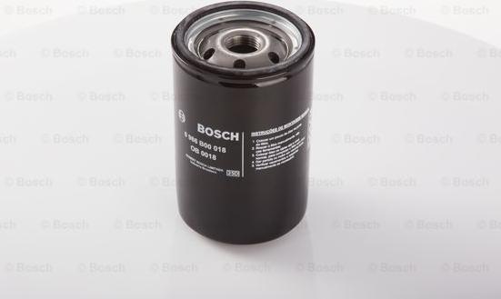 BOSCH 0 986 B00 018 - Маслен филтър vvparts.bg