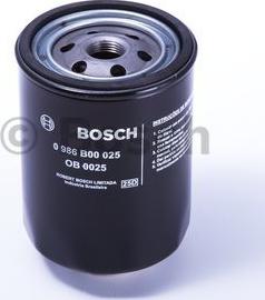 BOSCH 0 986 B00 025 - Маслен филтър vvparts.bg