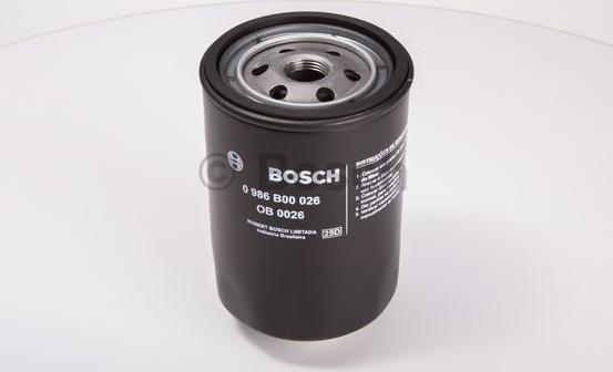 BOSCH 0 986 B00 026 - Маслен филтър vvparts.bg