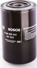 BOSCH 0 986 B01 012 - Маслен филтър vvparts.bg