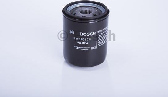 BOSCH 0 986 B01 034 - Маслен филтър vvparts.bg