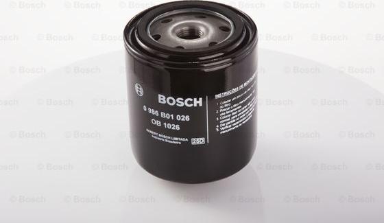 BOSCH 0 986 B01 026 - Маслен филтър vvparts.bg