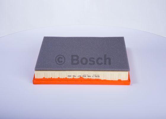 BOSCH 0 986 B02 507 - Въздушен филтър vvparts.bg