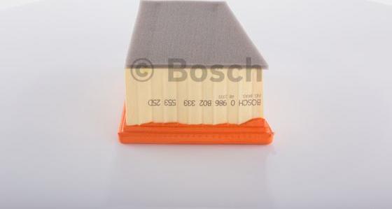 BOSCH 0 986 B02 333 - Въздушен филтър vvparts.bg