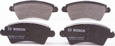 BOSCH 0 986 BB0 515 - Комплект спирачно феродо, дискови спирачки vvparts.bg