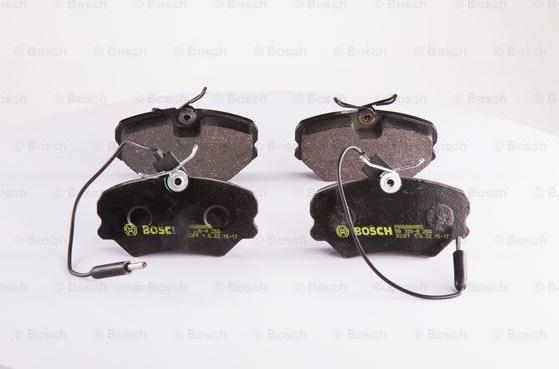 BOSCH 0 986 BB0 055 - Комплект спирачно феродо, дискови спирачки vvparts.bg