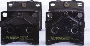 BOSCH 0 986 BB0 174 - Комплект спирачно феродо, дискови спирачки vvparts.bg