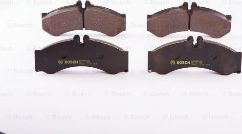 BOSCH 0 986 BB0 286 - Комплект спирачно феродо, дискови спирачки vvparts.bg