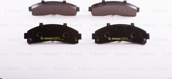 BOSCH 0 986 BB0 703 - Комплект спирачно феродо, дискови спирачки vvparts.bg