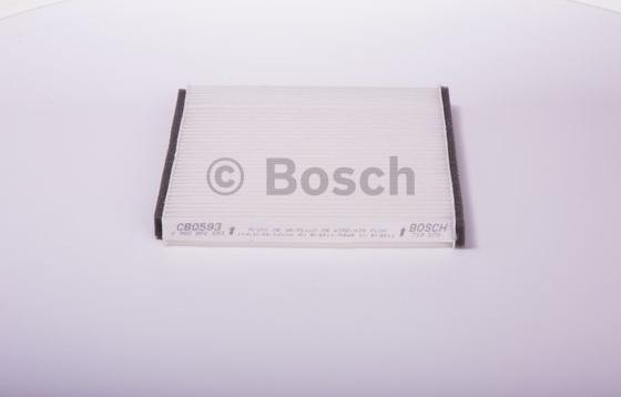 BOSCH 0 986 BF0 593 - Филтър купе (поленов филтър) vvparts.bg