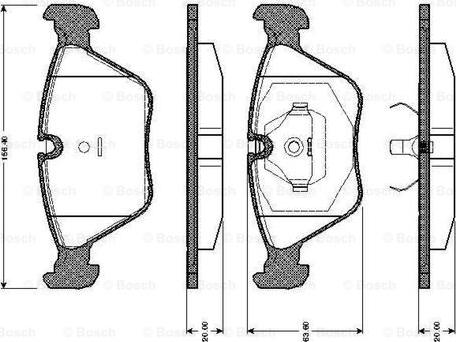 SAFETY TDB1131 - Комплект спирачно феродо, дискови спирачки vvparts.bg