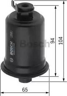 BOSCH 0 450 905 990 - Горивен филтър vvparts.bg