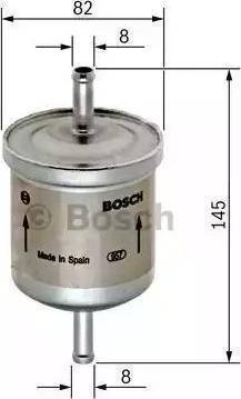 BOSCH 0 450 905 966 - Горивен филтър vvparts.bg