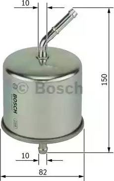 BOSCH 0 450 905 982 - Горивен филтър vvparts.bg