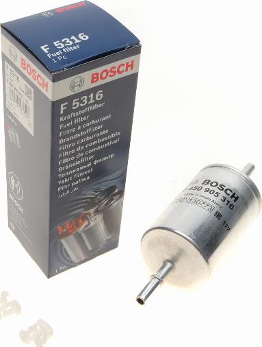 BOSCH 0 450 905 316 - Горивен филтър vvparts.bg