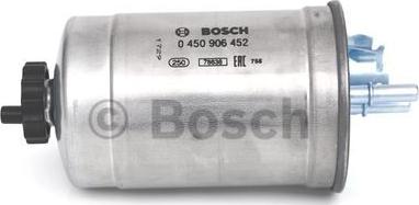 BOSCH 0 450 906 452 - Горивен филтър vvparts.bg