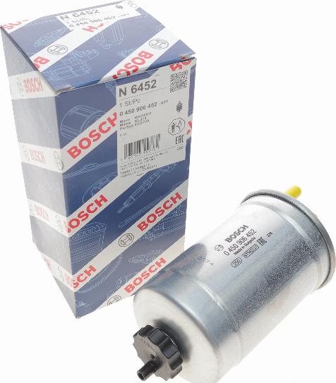 BOSCH 0 450 906 452 - Горивен филтър vvparts.bg