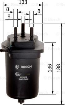 BOSCH 0 450 906 469 - Горивен филтър vvparts.bg