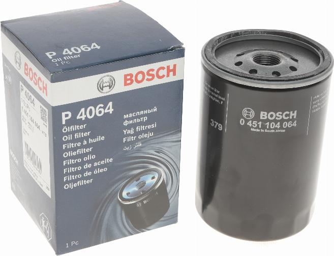 BOSCH 0 451 104 064 - Маслен филтър vvparts.bg