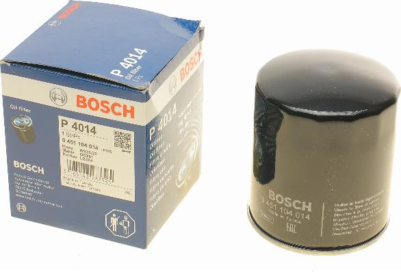 BOSCH 0 451 104 014 - Маслен филтър vvparts.bg