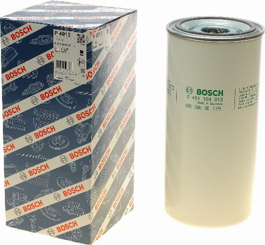 BOSCH 0 451 104 013 - Маслен филтър vvparts.bg