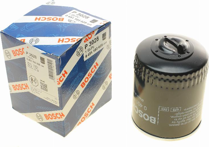 BOSCH 0 451 103 028 - Маслен филтър vvparts.bg