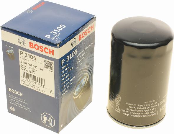 BOSCH 0 451 103 105 - Маслен филтър vvparts.bg
