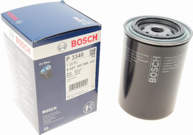 BOSCH 0 451 103 346 - Маслен филтър vvparts.bg