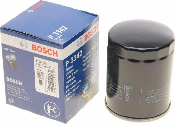 BOSCH 0 451 103 342 - Маслен филтър vvparts.bg