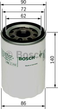 BOSCH 0 451 103 347 - Маслен филтър vvparts.bg