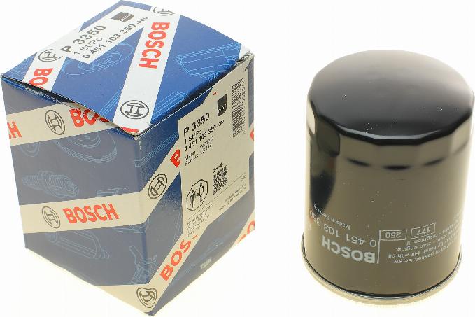 BOSCH 0 451 103 350 - Маслен филтър vvparts.bg