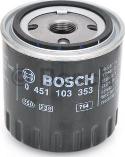 BOSCH 0 451 103 353 - Маслен филтър vvparts.bg