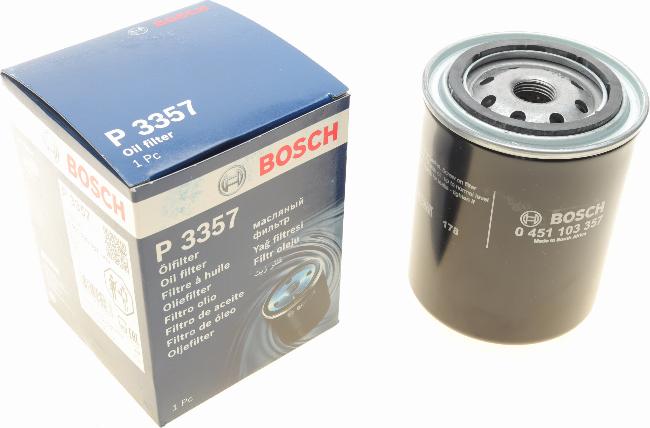 BOSCH 0 451 103 357 - Маслен филтър vvparts.bg