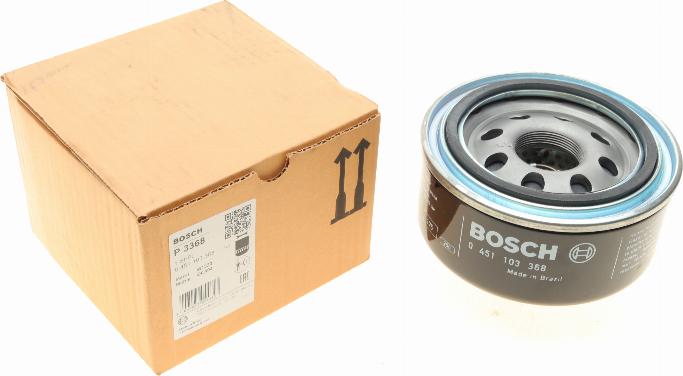 BOSCH 0 451 103 368 - Маслен филтър vvparts.bg