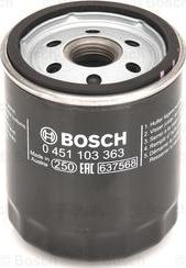 BOSCH 0 451 103 363 - Маслен филтър vvparts.bg