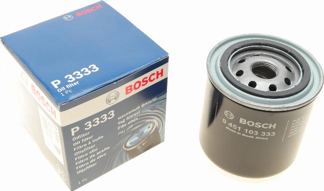 BOSCH 0 451 103 333 - Маслен филтър vvparts.bg