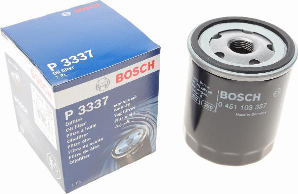 BOSCH 0 451 103 337 - Маслен филтър vvparts.bg