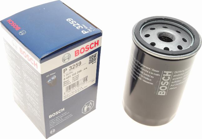 BOSCH 0 451 103 259 - Маслен филтър vvparts.bg