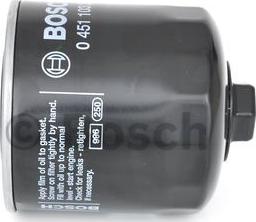 BOSCH 0 451 103 257 - Маслен филтър vvparts.bg