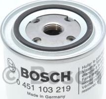 BOSCH 0 451 103 219 - Маслен филтър vvparts.bg