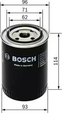 BOSCH 0 451 103 217 - Маслен филтър vvparts.bg