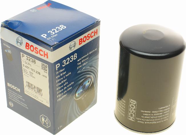 BOSCH 0 451 103 238 - Маслен филтър vvparts.bg