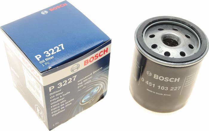 BOSCH 0 451 103 227 - Маслен филтър vvparts.bg