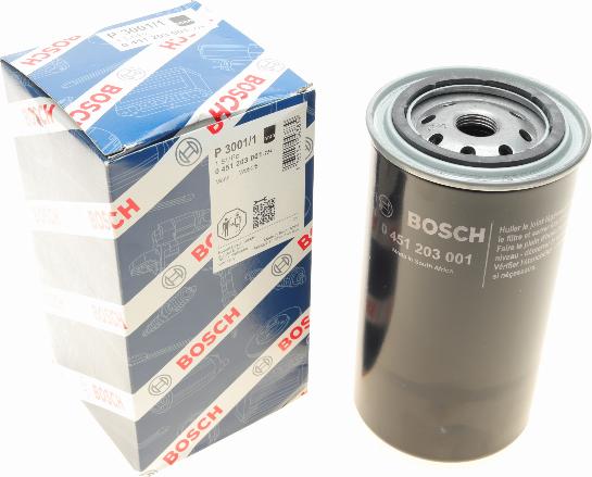 BOSCH 0 451 203 001 - Маслен филтър vvparts.bg