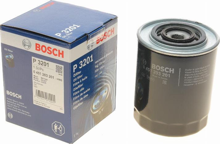 BOSCH 0 451 203 201 - Маслен филтър vvparts.bg