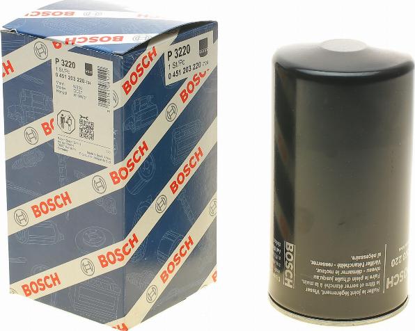 BOSCH 0 451 203 220 - Маслен филтър vvparts.bg