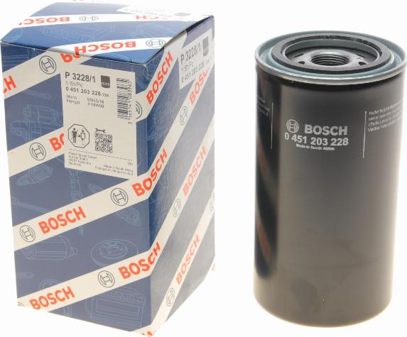 BOSCH 0 451 203 228 - Маслен филтър vvparts.bg