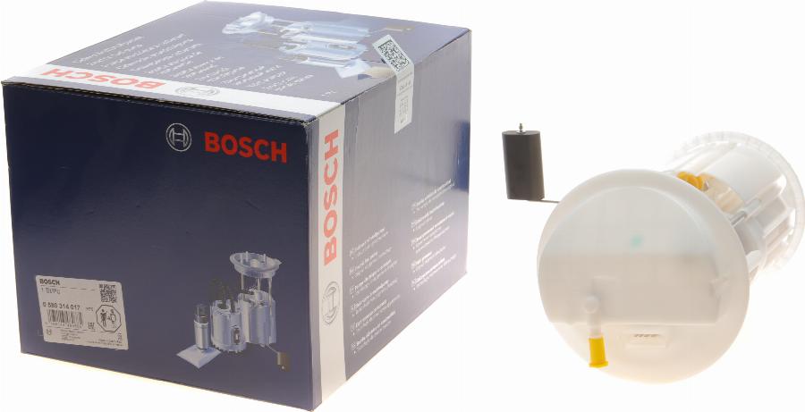 BOSCH 0 580 314 017 - Горивопроводен модул (горивна помпа+сонда) vvparts.bg